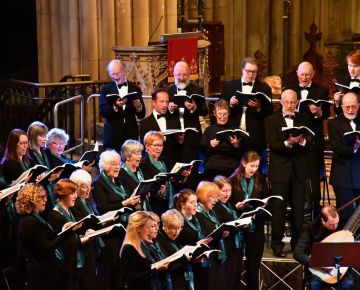 Back to Bach: the ladies of choir I and the tenors